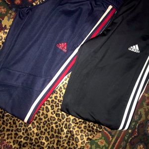 Adidas  tapered pants both size small